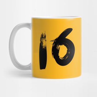 Number 16 Mug